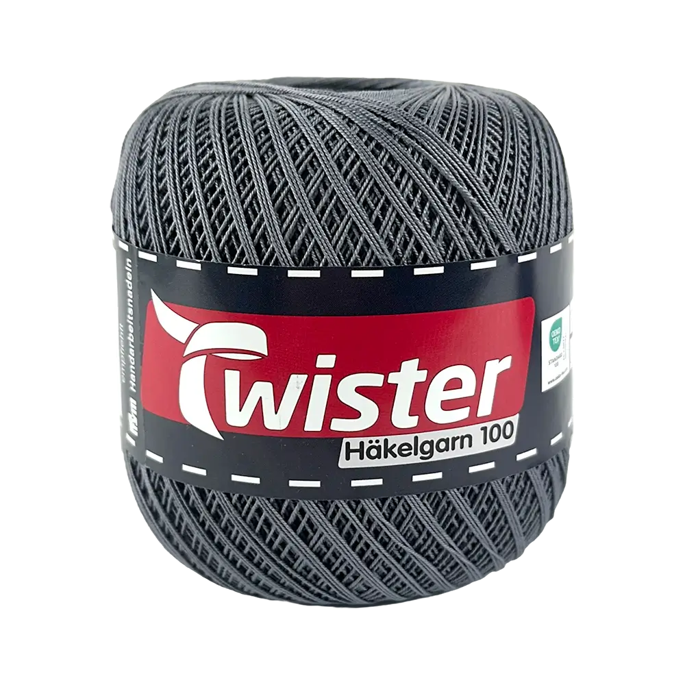 #Farbe_Twister Häkelgarn 100 | 18 Dunkelgrau