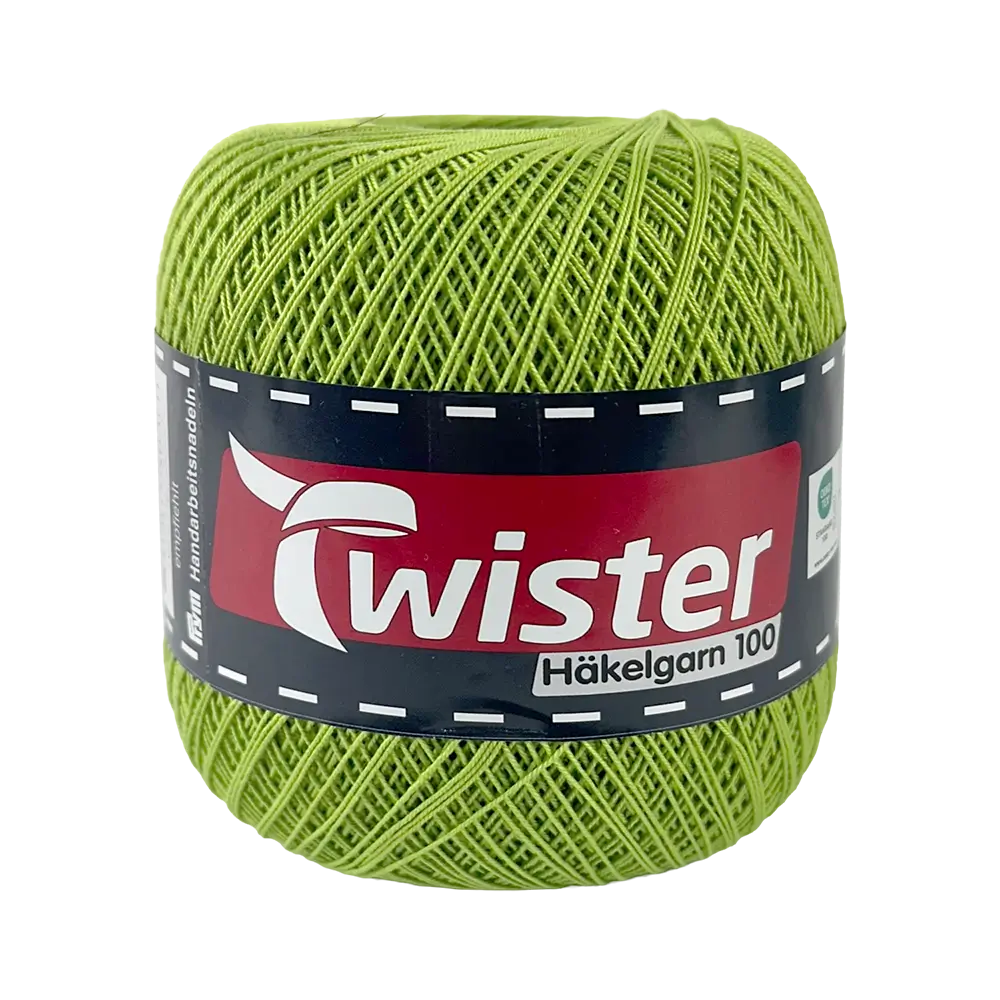 #Farbe_Twister Häkelgarn 100 | 74 Grasgrün