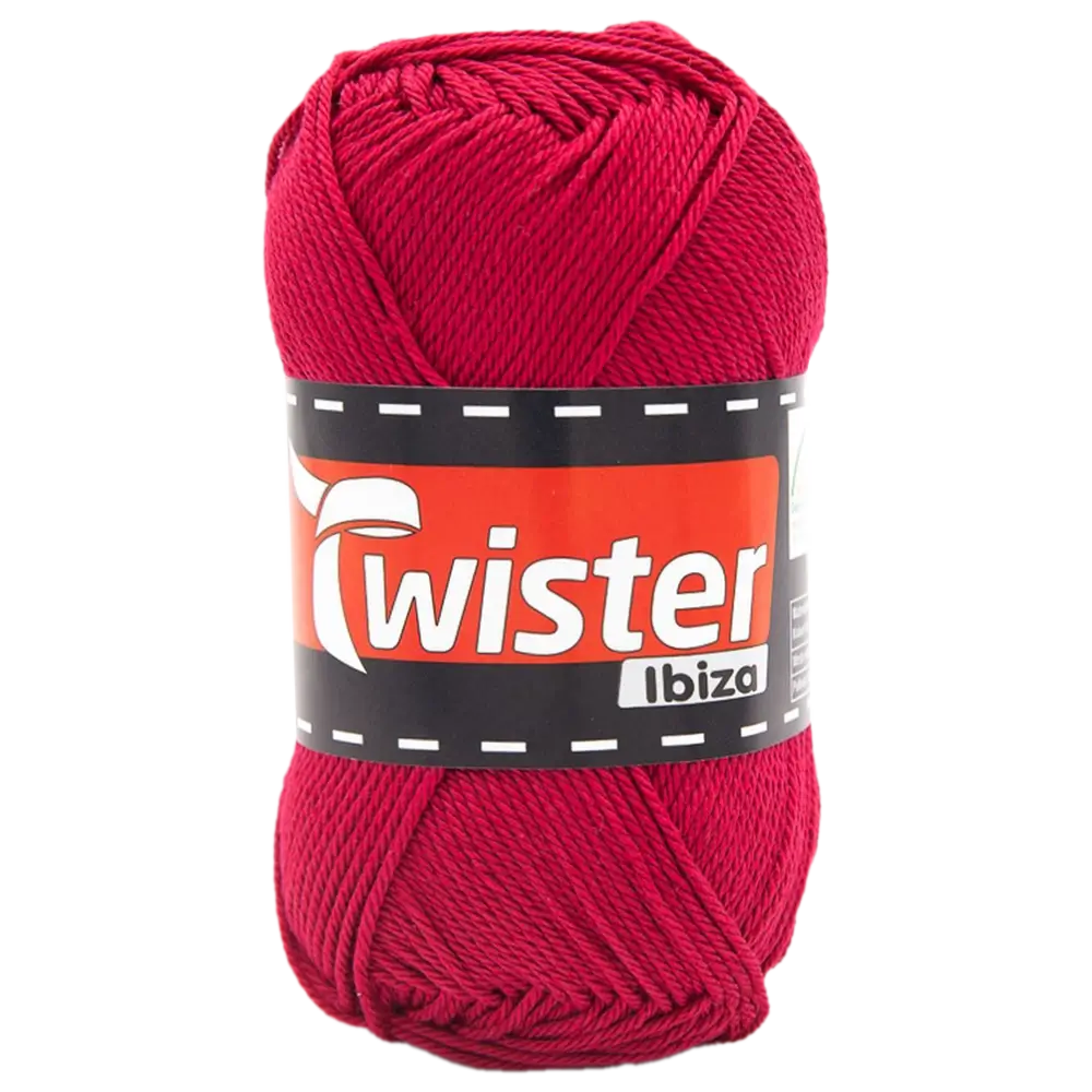 #Farbe_Twister Ibiza Uni | 39 Weinrot