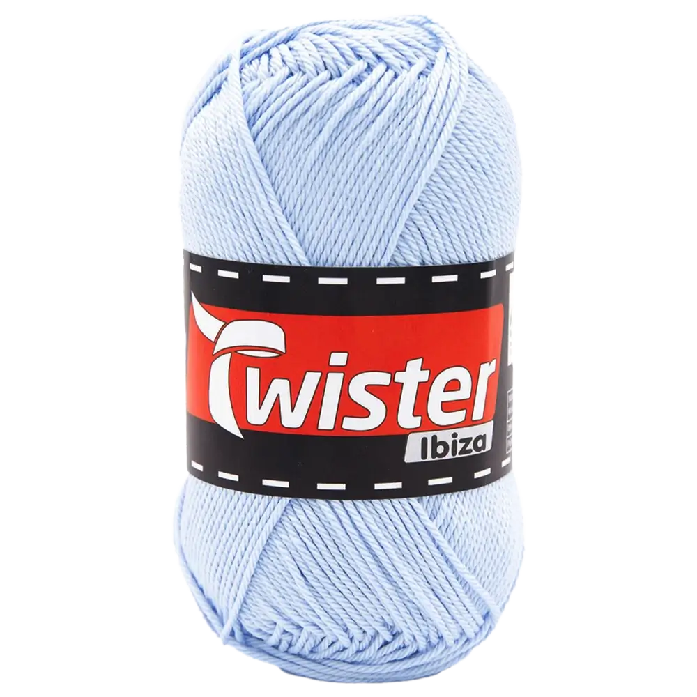 #Farbe_Twister Ibiza Uni | 52 Hellblau