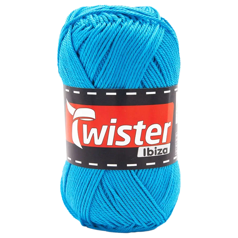 #Farbe_Twister Ibiza Uni | 65 Türkis