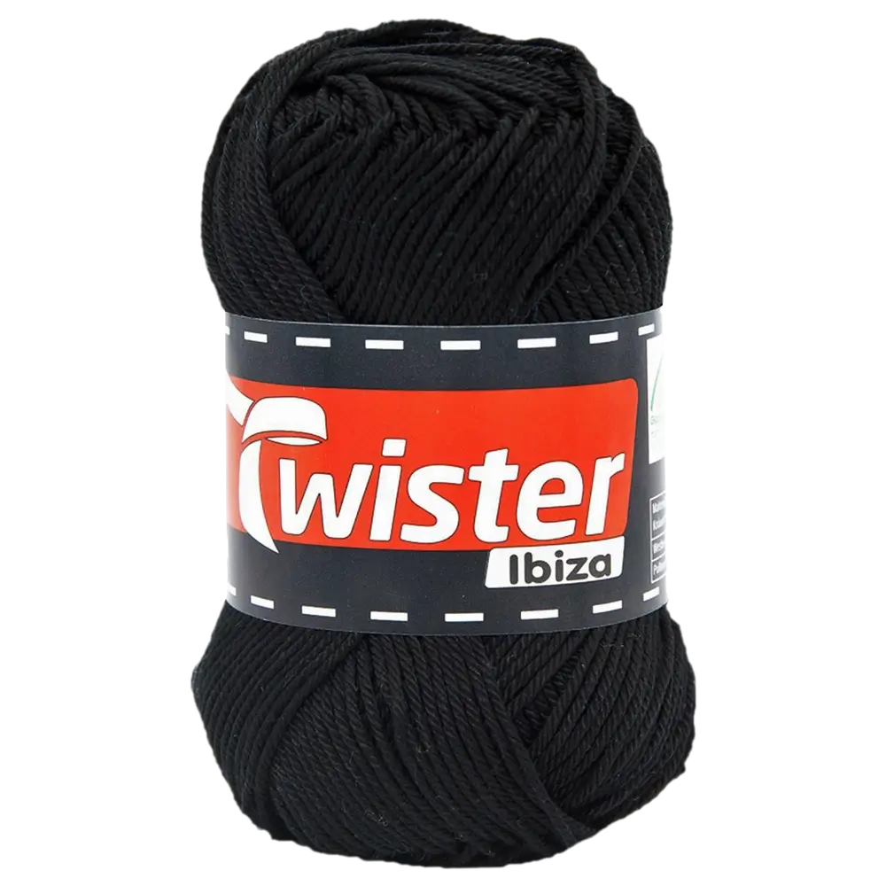 #Farbe_Twister Ibiza Uni | 90 Schwarz