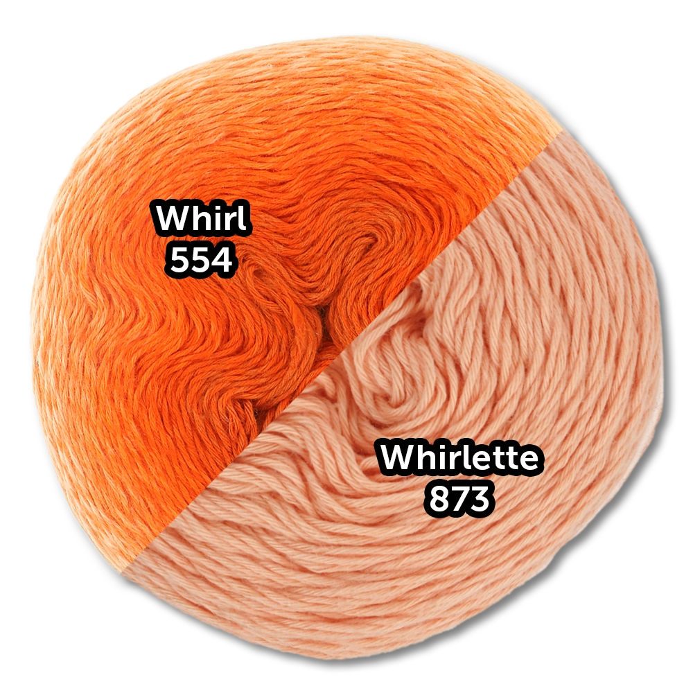 #Farbe_Scheepjes Whirl | 554 Tangerine Tambourine