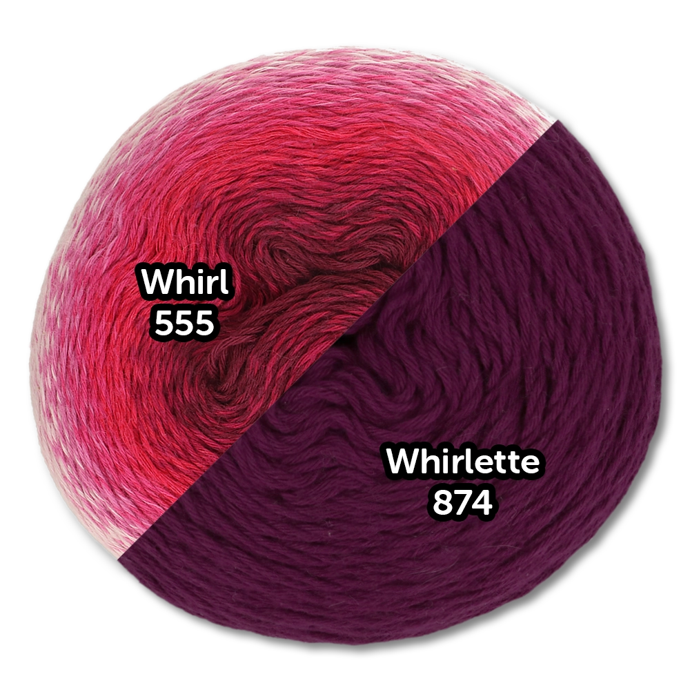 #Farbe_Scheepjes Whirl | 555 Forbidden Fuchsia