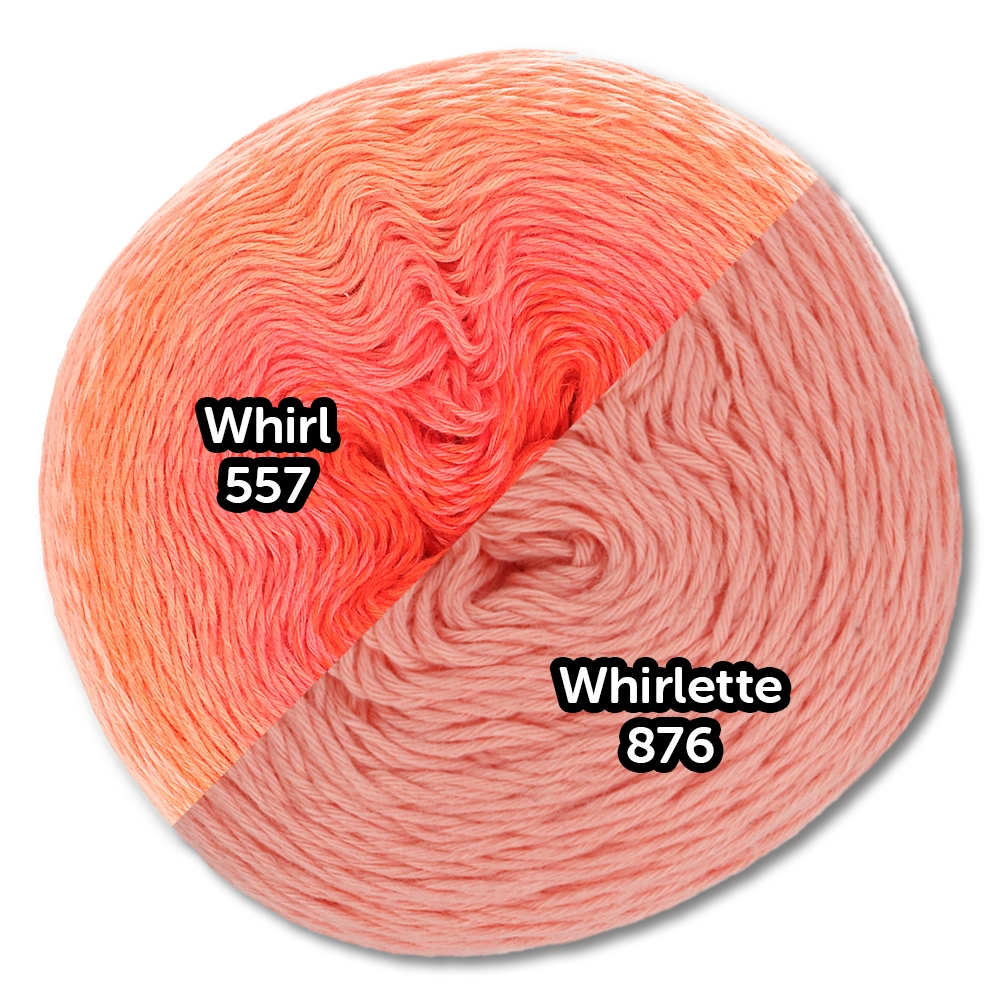 #Farbe_Scheepjes Whirl | 557 Coral Catastrophe