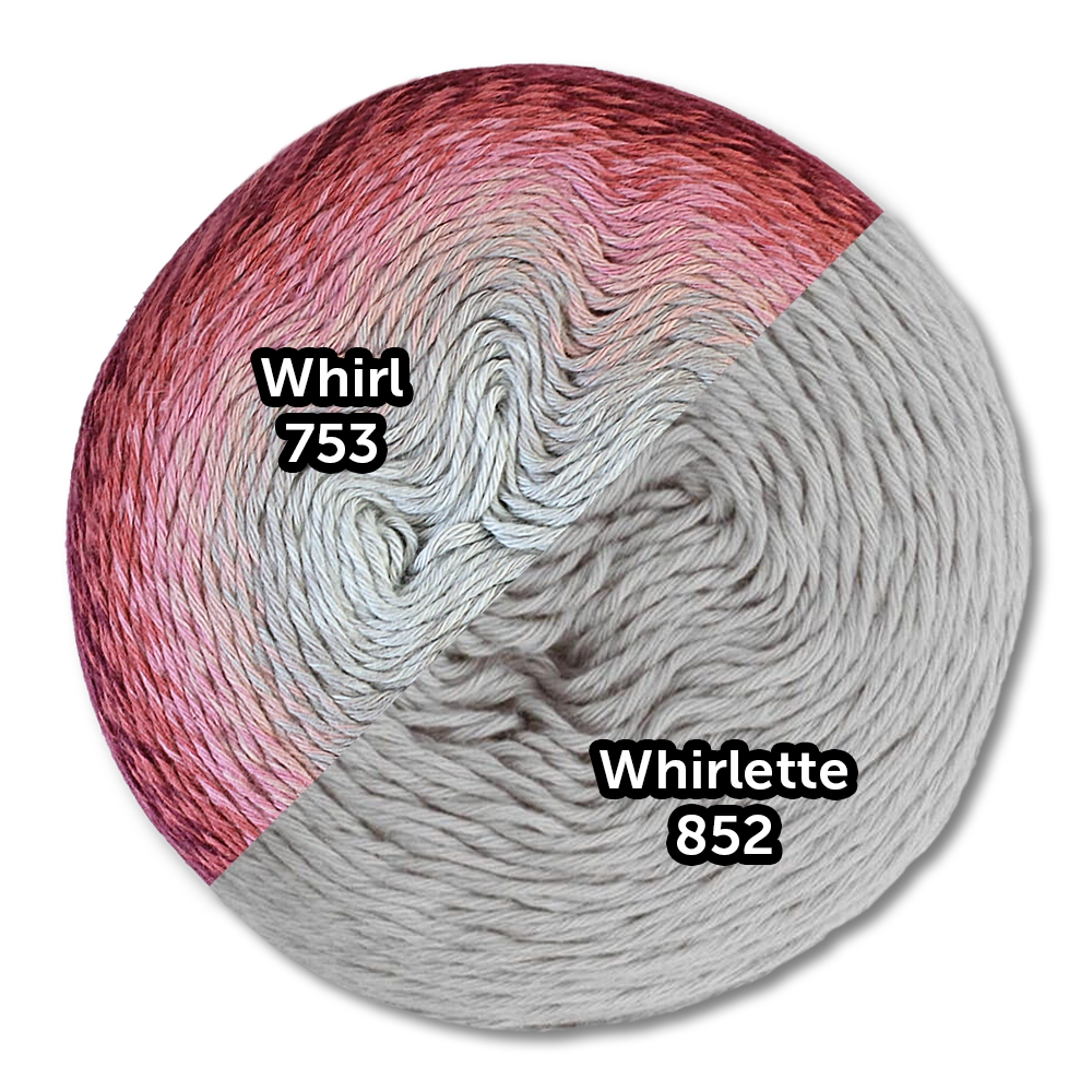 #Farbe_Scheepjes Whirl | 753 Slice "O" Cherry Pie