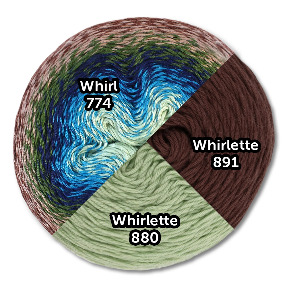 #Farbe_Scheepjes Whirl | 774 Salted Caramel Matcha