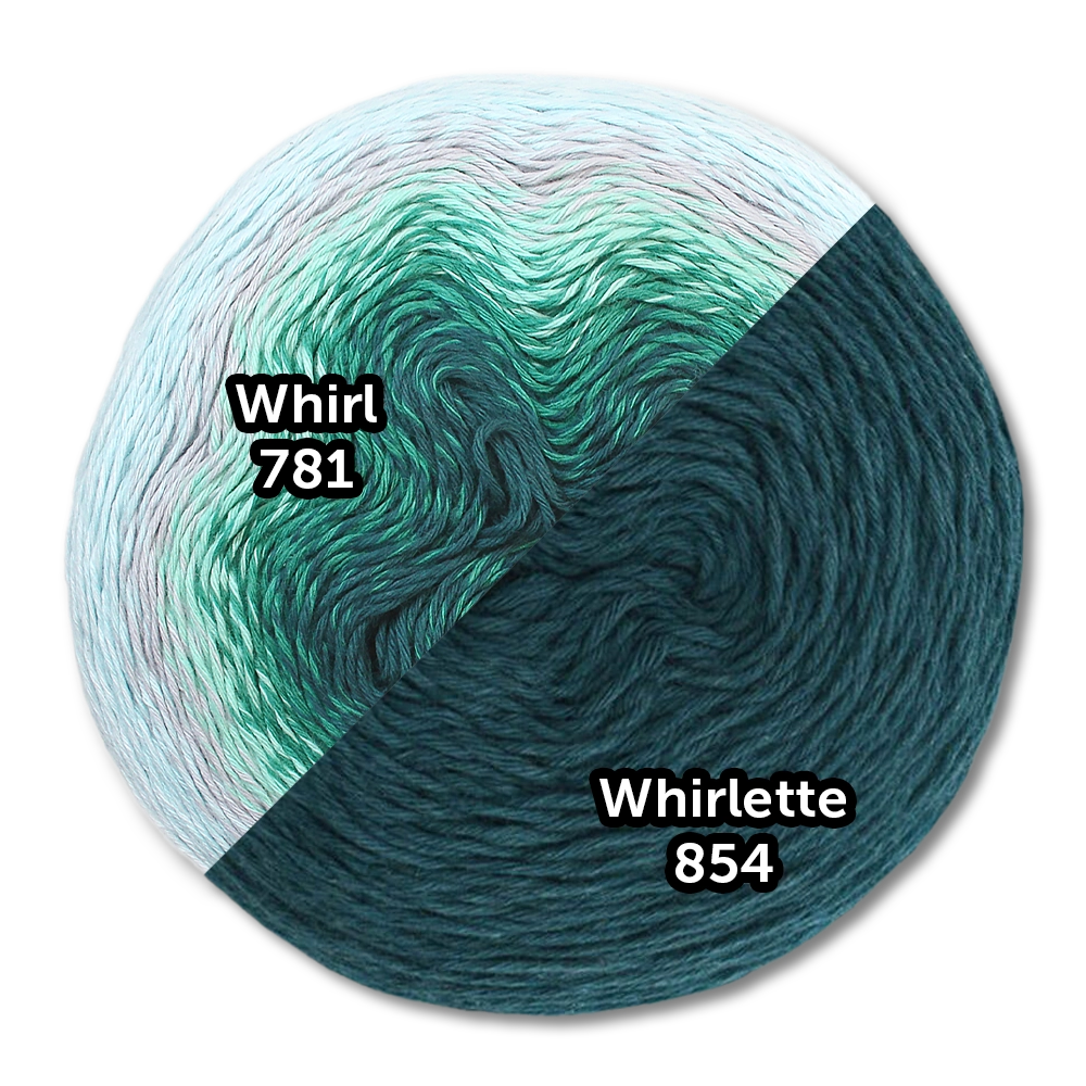 #Farbe_Scheepjes Whirl | 781 Sea Breeze Tease