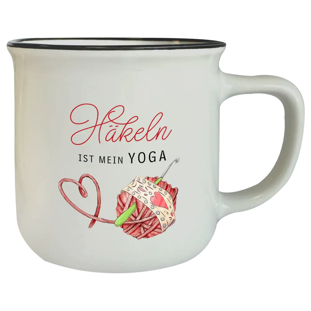 Tasse T103: Häkeln ist mein Yoga