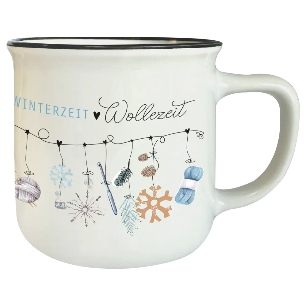 Tasse T139: Winterzeit Wollezeit