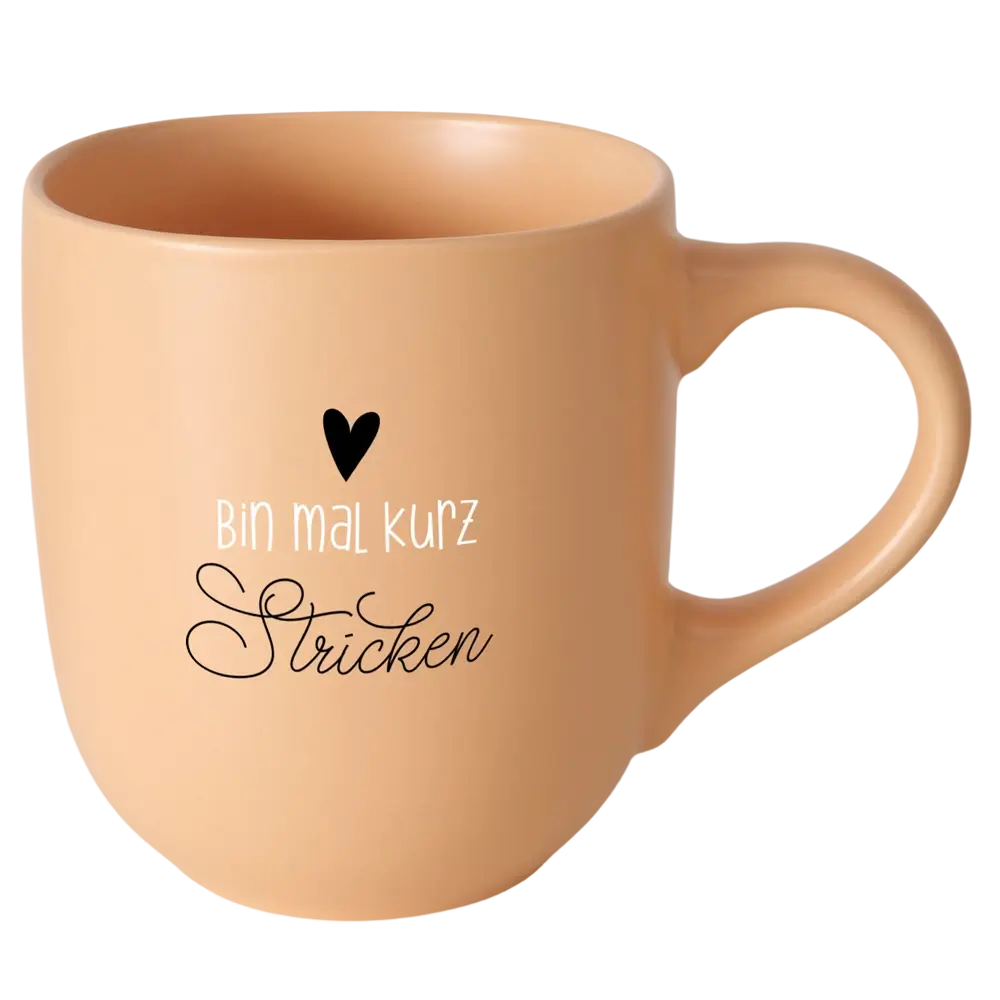 Tasse T175: Bin mal kurz Stricken