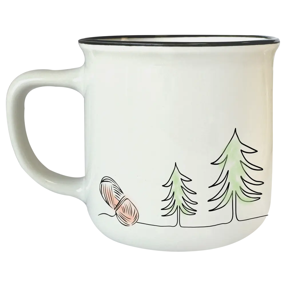 Tasse T181: Mit Wolle durch den Winter