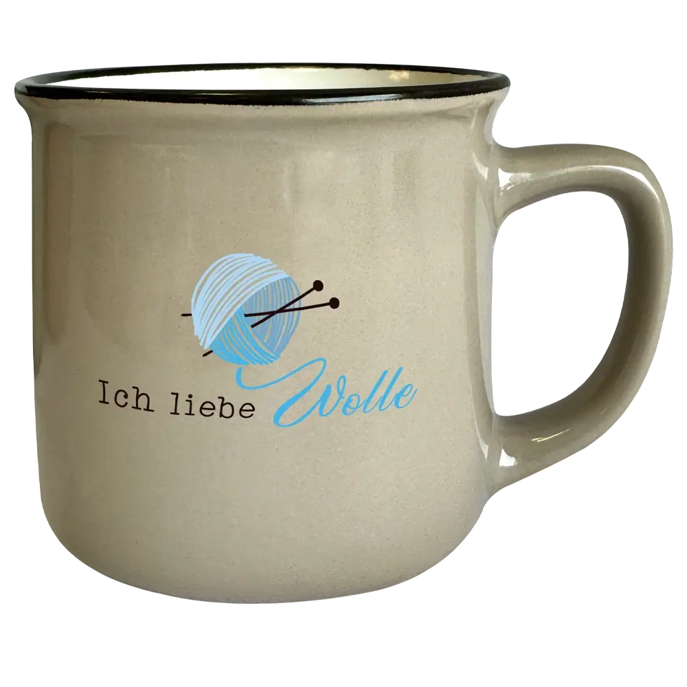 Tasse T99: Ich liebe Wolle