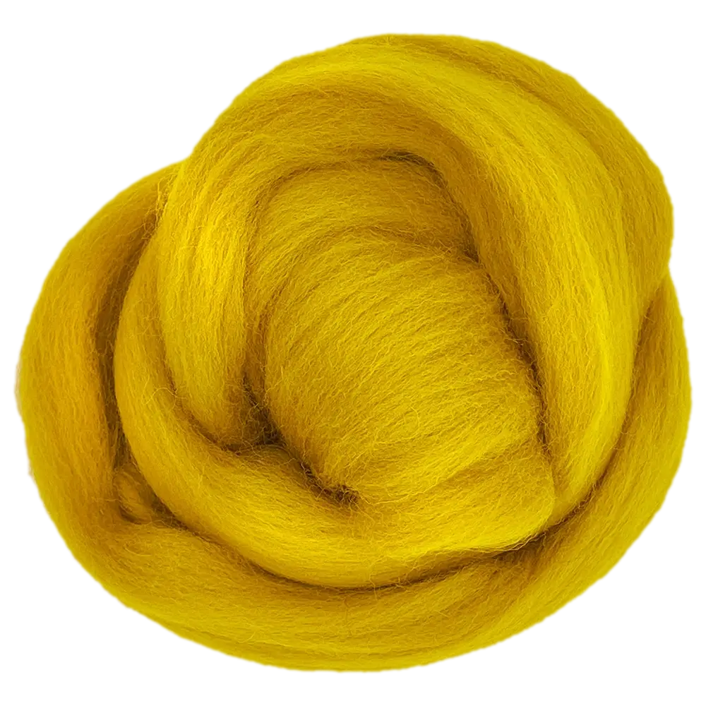 #Farbe_Wooliny Filzwolle | 03 Curry