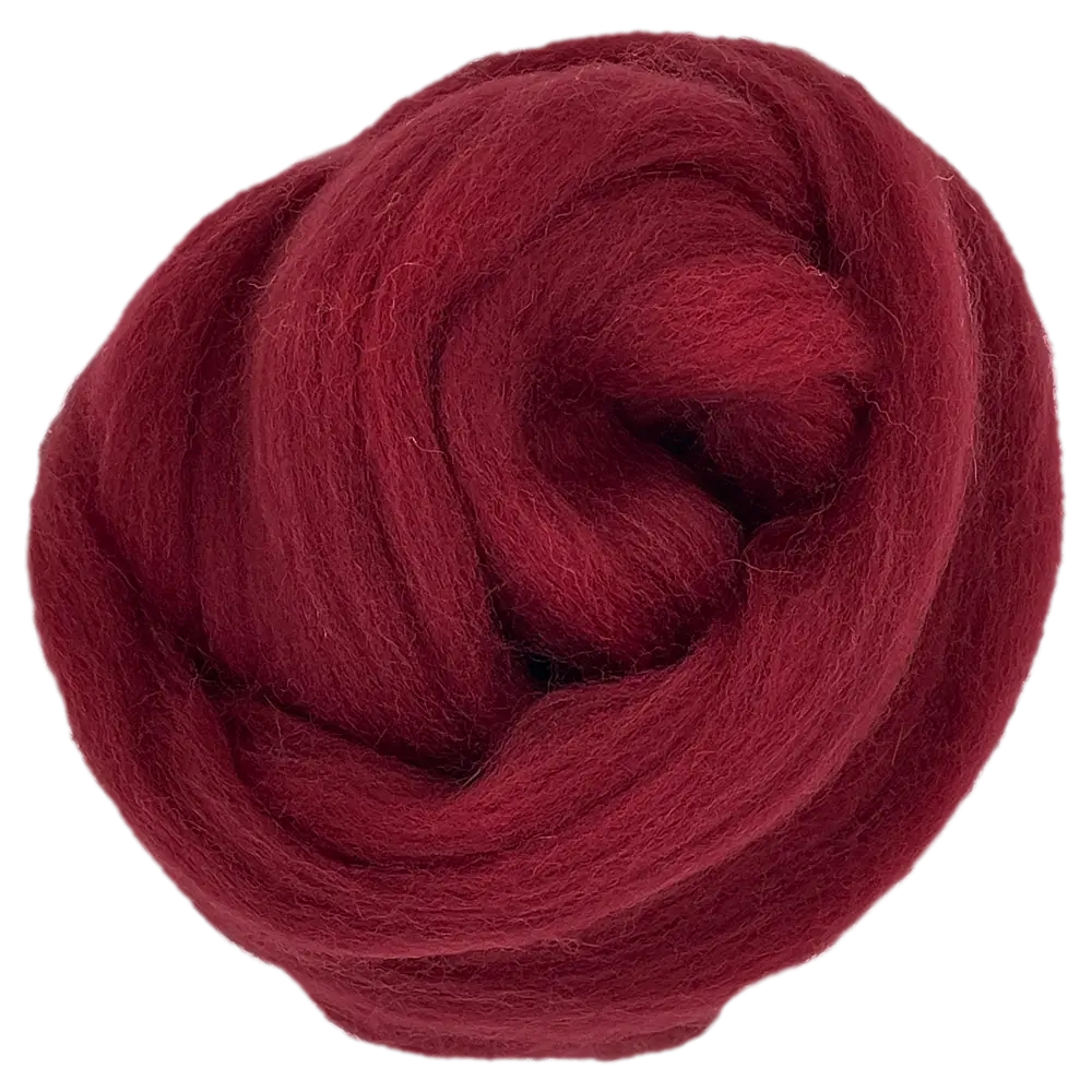 #Farbe_Wooliny Filzwolle | 09 Bordeaux