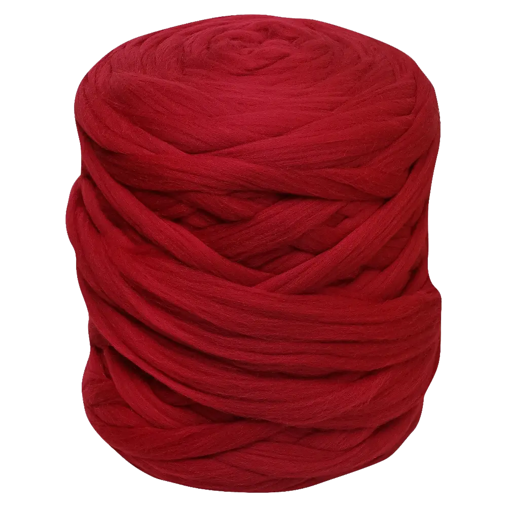 #Farbe_Wooliny Filzwolle | 12 Kirschrot