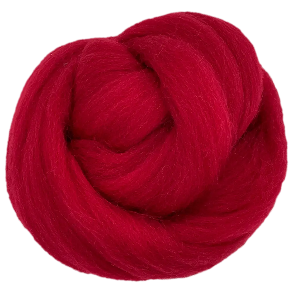 #Farbe_Wooliny Filzwolle | 12 Kirschrot