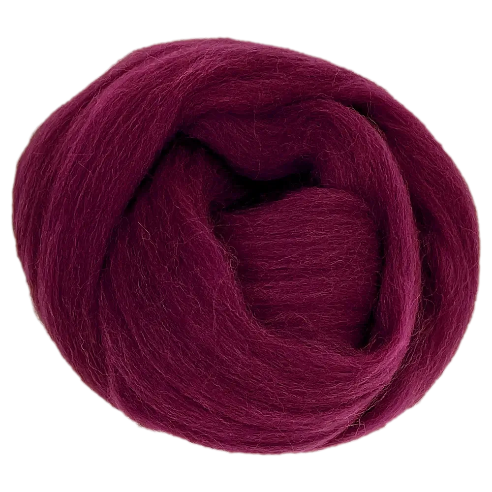 #Farbe_Wooliny Filzwolle | 15 Brombeer