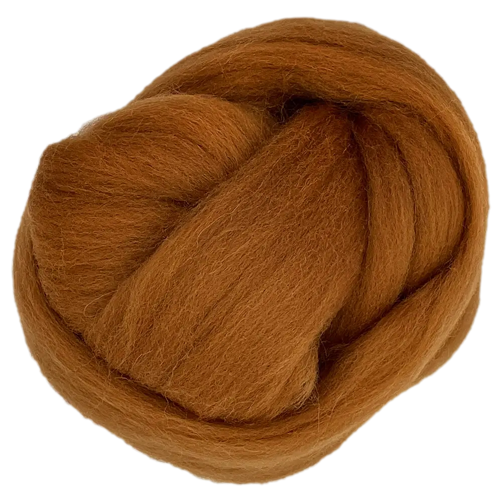 #Farbe_Wooliny Filzwolle | 18 Hellbraun