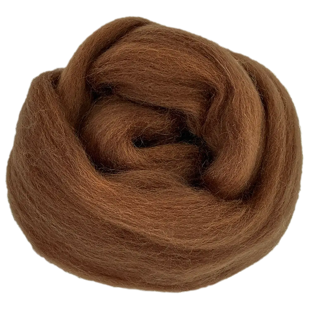 #Farbe_Wooliny Filzwolle | 22 Braun