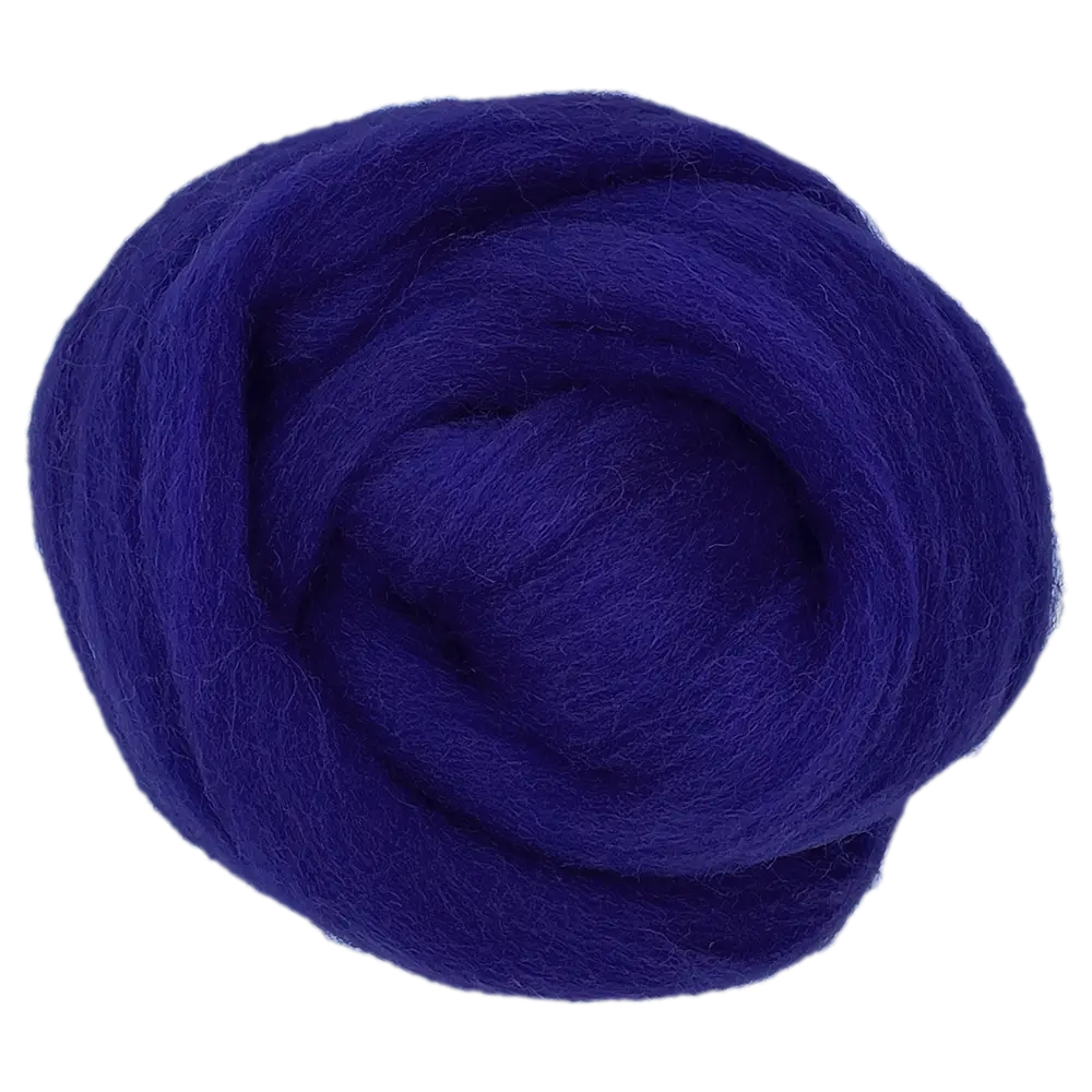 #Farbe_Wooliny Filzwolle | 24 Indigo