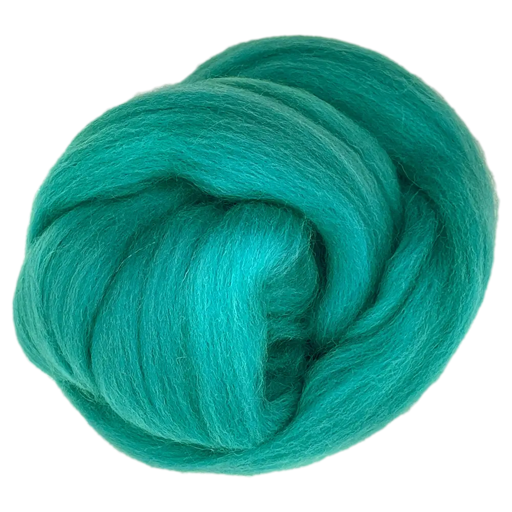 #Farbe_Wooliny Filzwolle | 57 Türkis