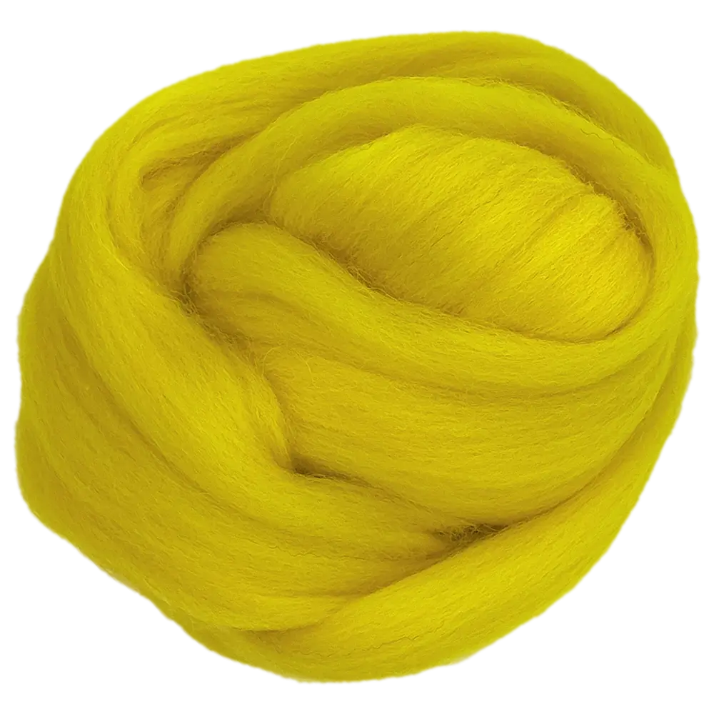 #Farbe_Wooliny Filzwolle | 66 Gelb