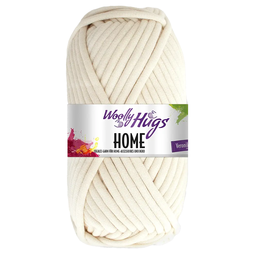 Woolly Hugs Woolly Hugs HOME Häkelwolle, 57 m (Home Garn – das ultimative Garn für trendige Home-Deko), 100 g