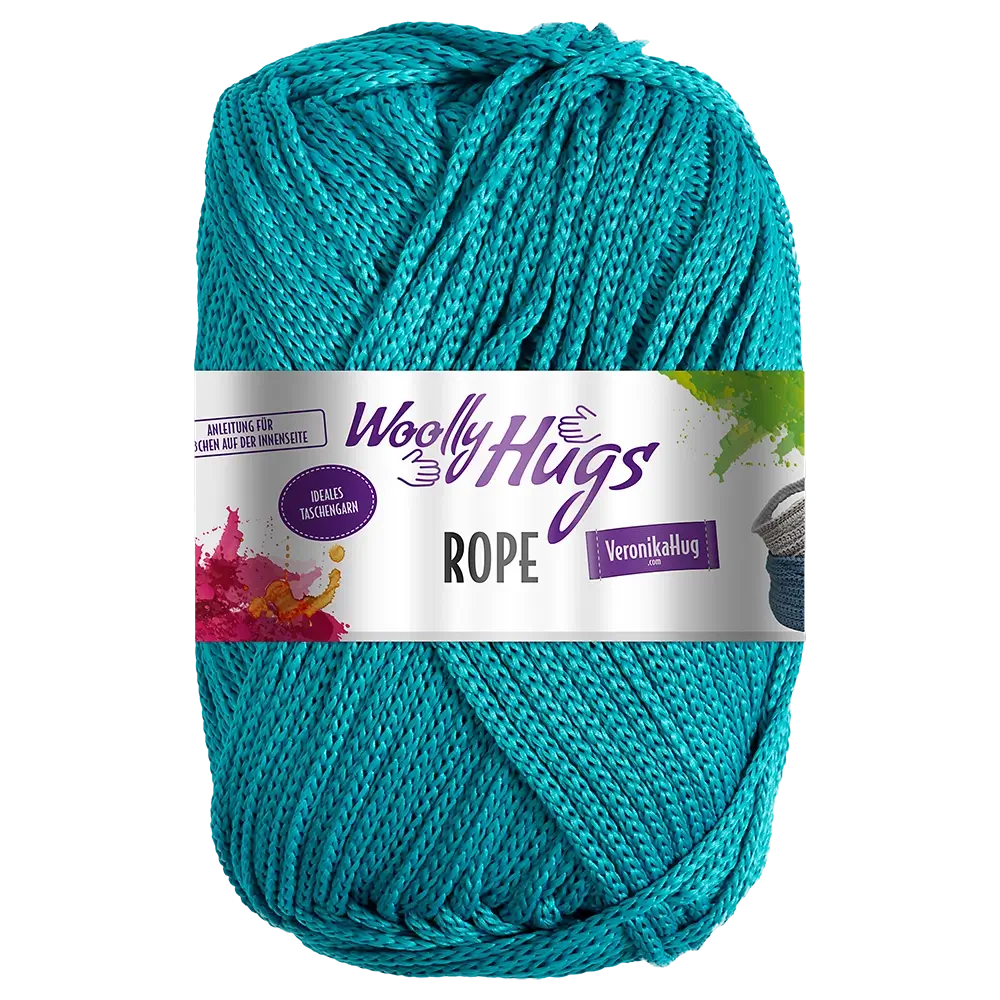 #Farbe_Woolly Hugs Rope | 66 Petrol