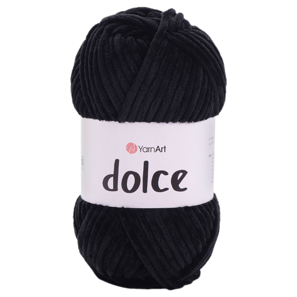 #Farbe_YarnArt Dolce | 742 Schwarz