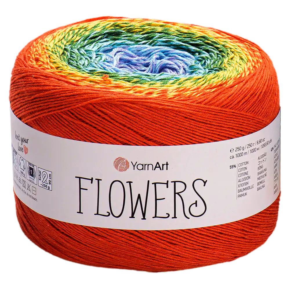 #Farbe_YarnArt Flowers | 255