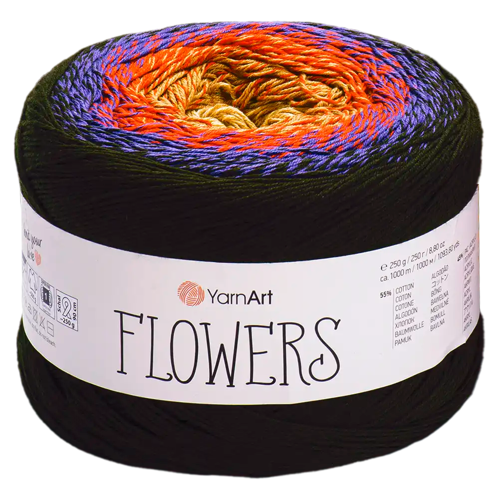 #Farbe_YarnArt Flowers | 265