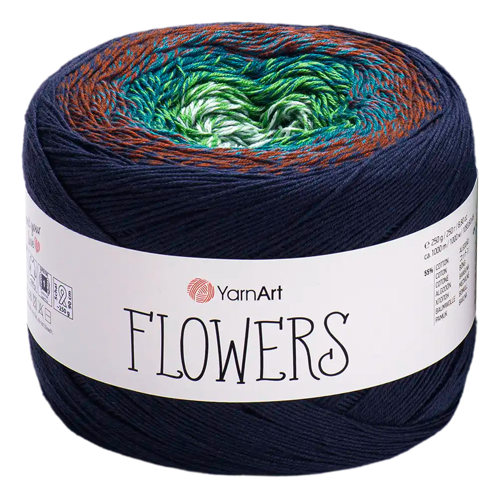 #Farbe_YarnArt Flowers | 266