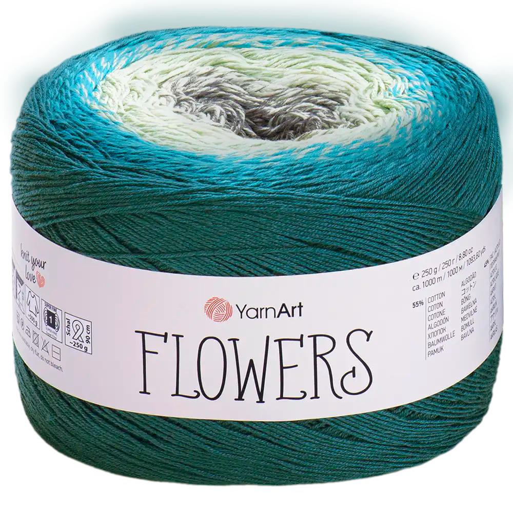 #Farbe_YarnArt Flowers | 289
