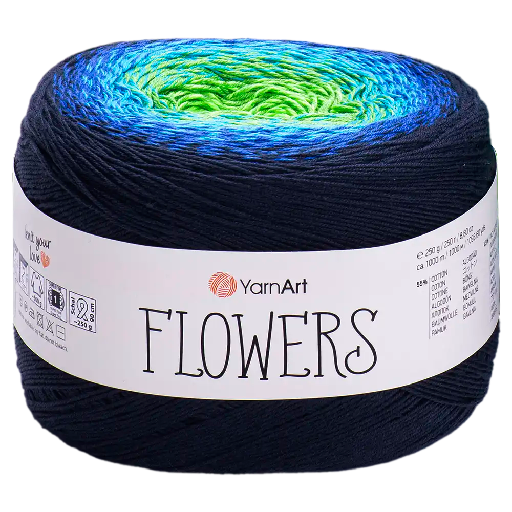 #Farbe_YarnArt Flowers | 300