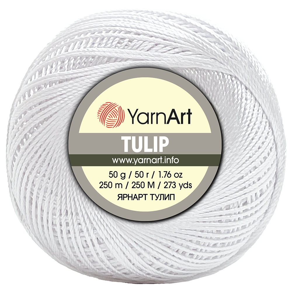 #Farbe_YarnArt Tulip | 401 Weiß