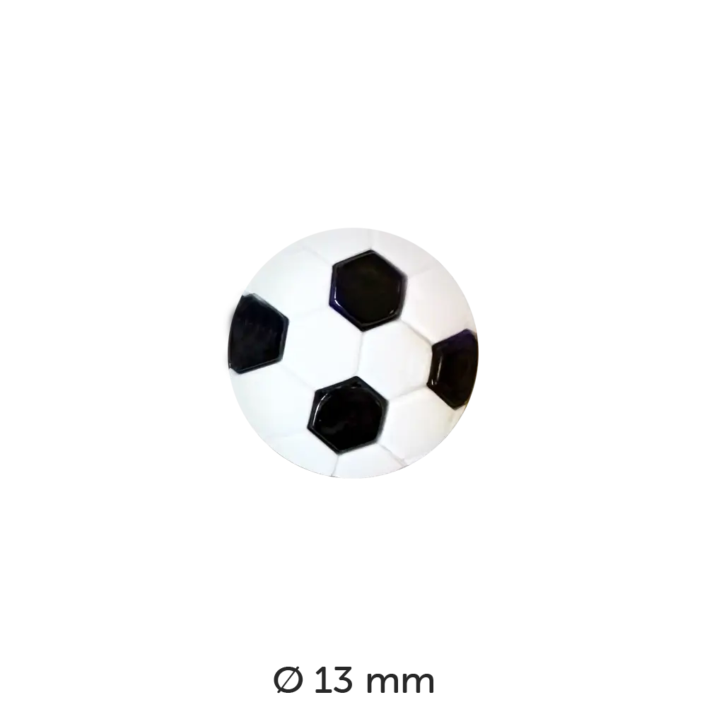 #Modell_Dill Kinderknopf | 231057 Fußball 13 mm