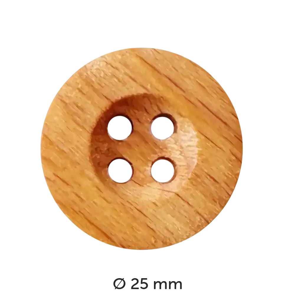 #Modell_Dill Holzknopf | 260517 25 mm