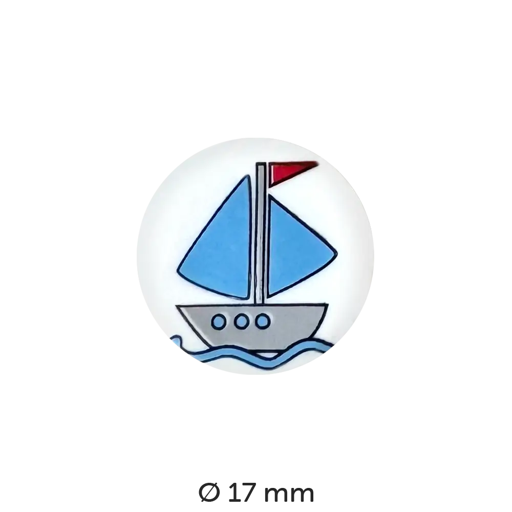 #Modell_Dill Kinderknopf | 261275 Schiff 17 mm