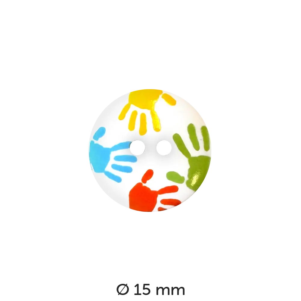 #Modell_Dill Kinderknopf | 281299 Kinderhände 15 mm